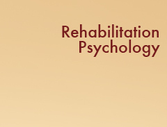 Rehabilitation Psychology - School Of Postgraduate Studies